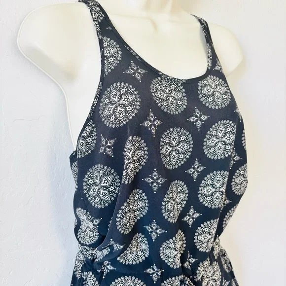 Aeropostale Black and Gray Jumpsuit with Tapered‎ Leg - Picture 2 of 12